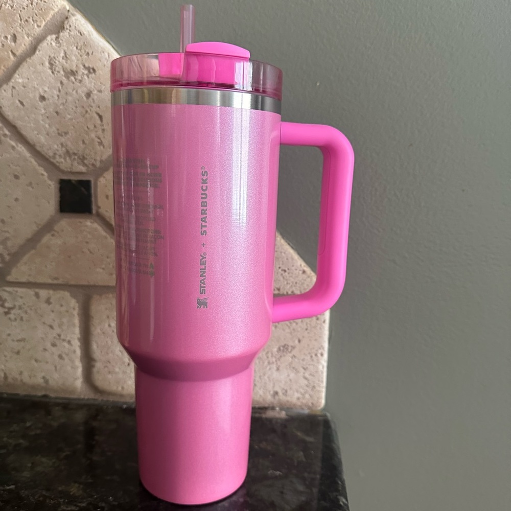 starbucks x stanley winter pink 40 oz